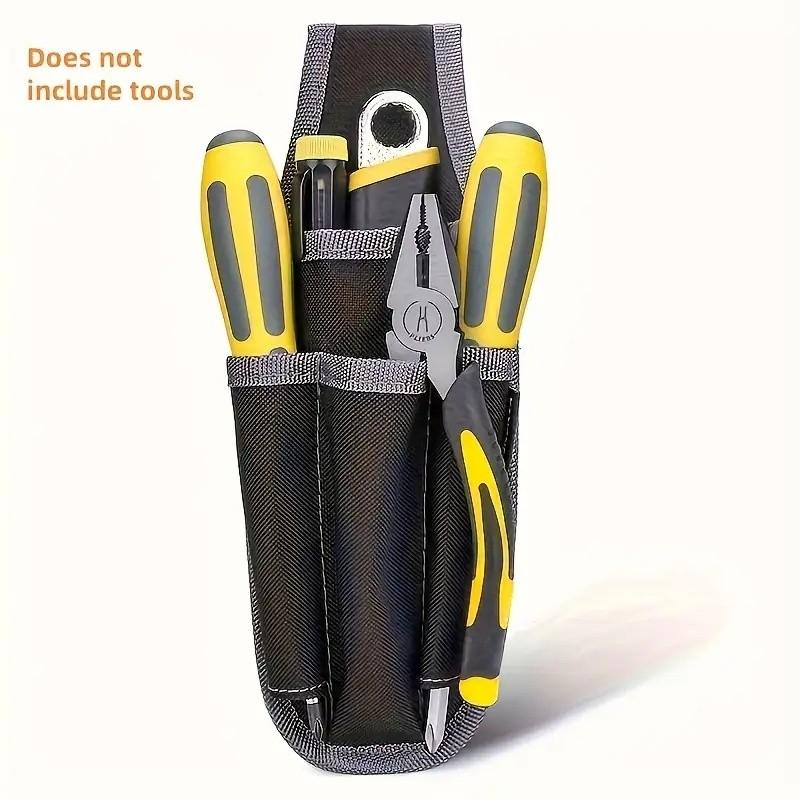 Multifunctional Tool Storage Bag, Tool Pouch, Hand-Free Waist Pack for DIY, Woodworking, Home Repair, Durable Workstation Organizer ()