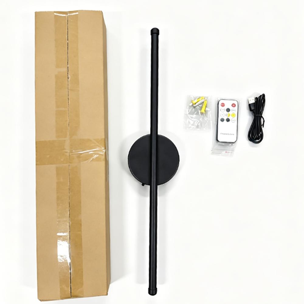 Long strip wall lamp 50cm charging LED with remote control dimming charging, no wiring, magnetic suction line wall lamp suitable for corridors, entrances, bedrooms, bedside wall lamps