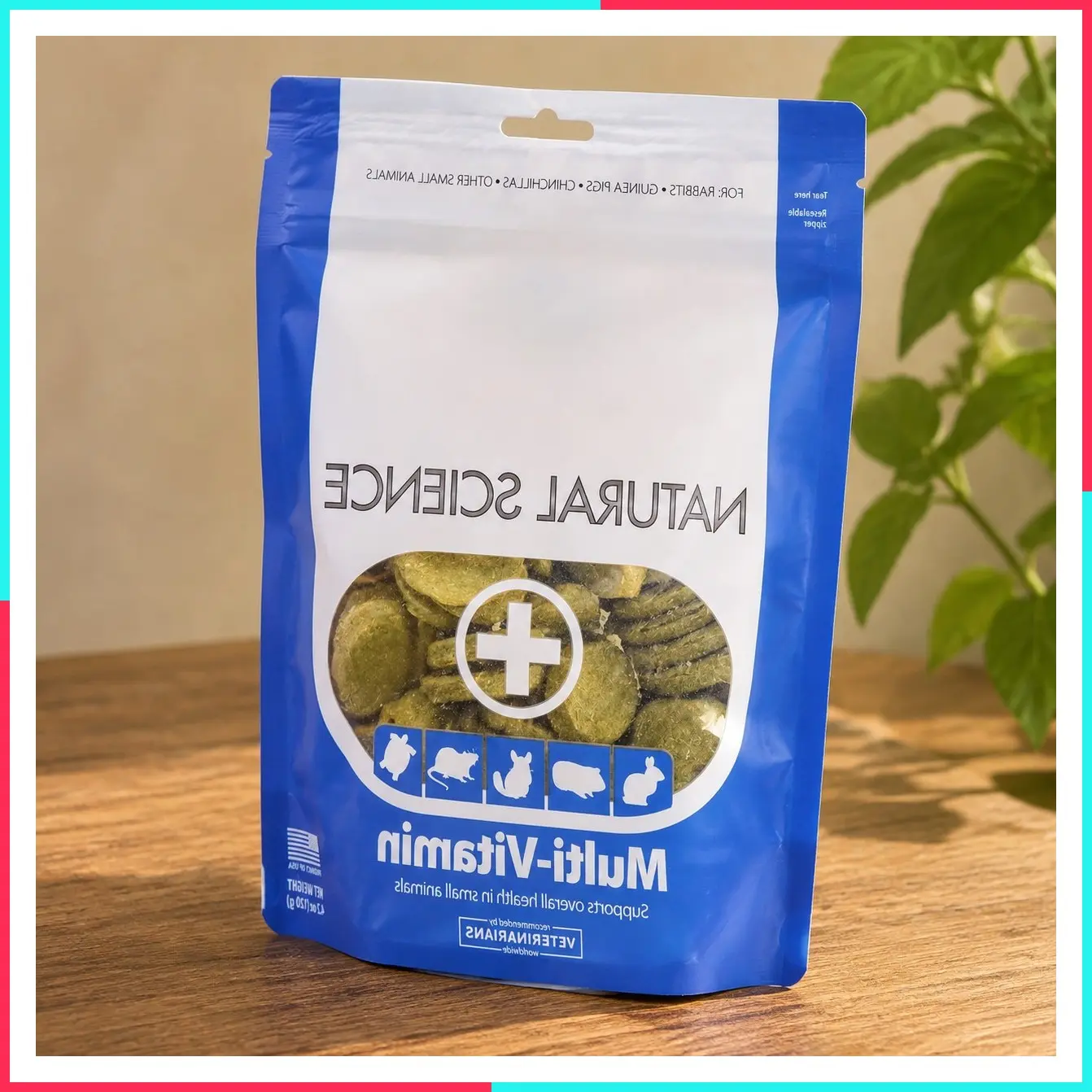 Natural Science Multi-Vitamin for Rabbits & Guinea Pigs, USA, 4.2 oz