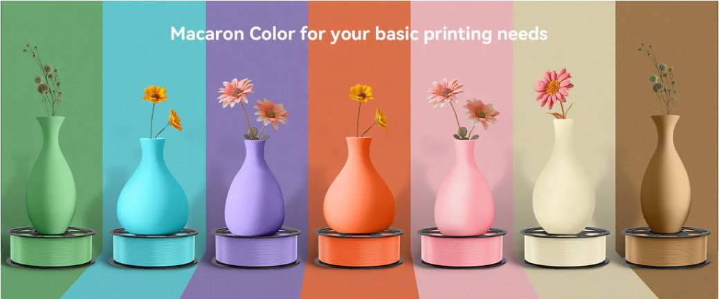 SUNLU PLA Matte & High Speed PLA MATTE & PLA Meta 1.75mm 3D Printer Filament (1KG) - High Speed Printing, ±0.02mm Tolerance, Matte/Metallic Finish, Eco-Friendly, Low Warping, Vacuum Sealed - Compatible with 99% FDM Printers