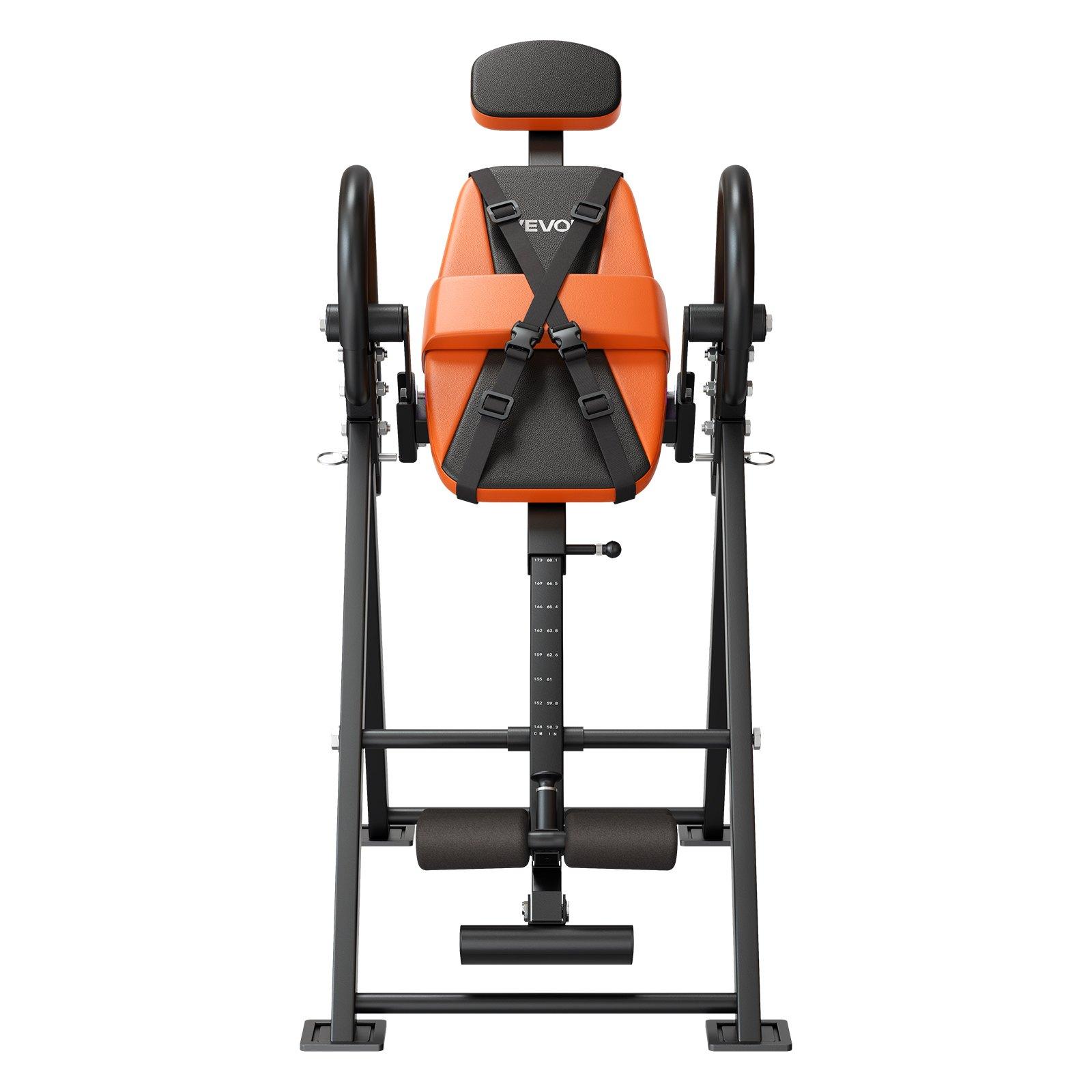 VEVOR Inversion Table, 300 lbs Capacity Heavy Duty Back Inverter Stretcher, Inverted Table with Dual-Roller Locking, Decompression Tables for Shoulders, Neck, Back, Multi-Angle Adjustable Tether Stra VEVOR Inversion Table, 300 lbs Capacity Heavy Duty Back Inverter Stretcher, Inverted Table with Dual-Roller Locking, Decompression Tables for Shoulders, Neck, Back, Multi-Angle Adjustable Tether Stra