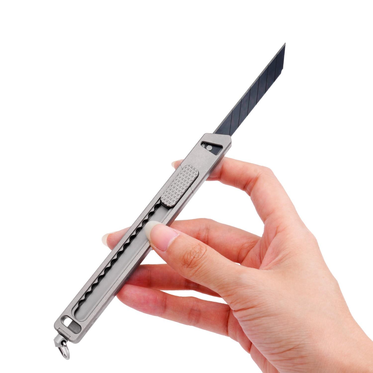 Multifunctional DIY Knife Set, Titanium Alloy Material, Cutting Tool, Durable and Versatile, Ideal for Crafting and Repair, Portable Multipurpose Knives