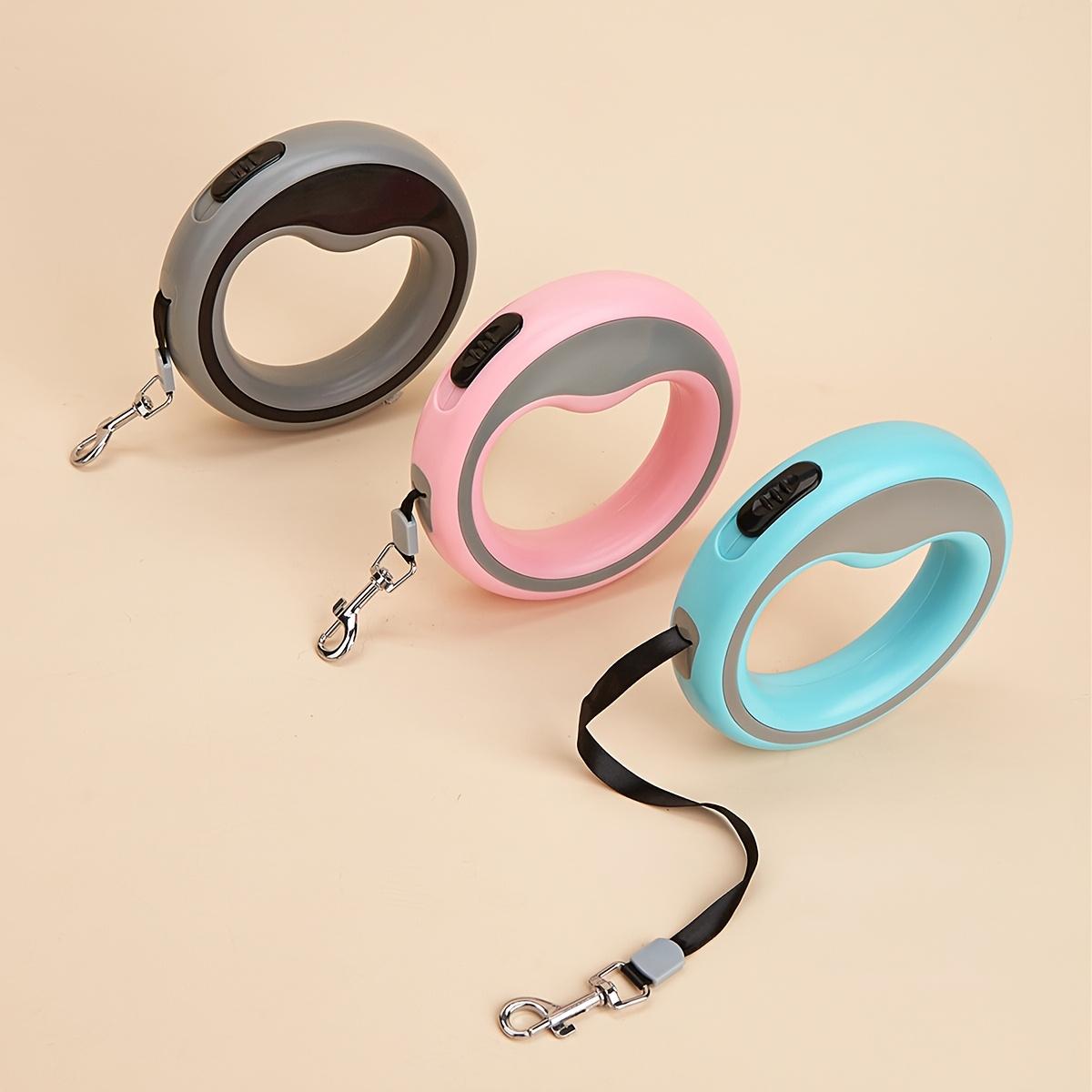 Retractable Dog Leash with 1-Button Lock, Leash Included, Outdoor Pet Walking Accessory for Small Dogs & Cats