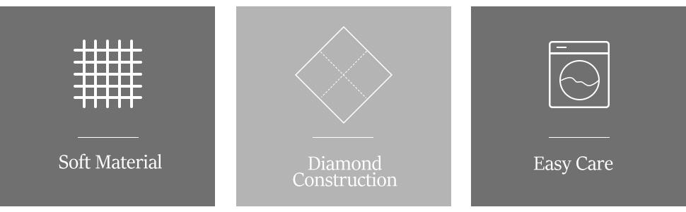 Downluxe Lightweight Plaid Comforter Set, Down Alternative Reversible Comforter, Breathable And Comfortable, #TikTokShopBlackFriday