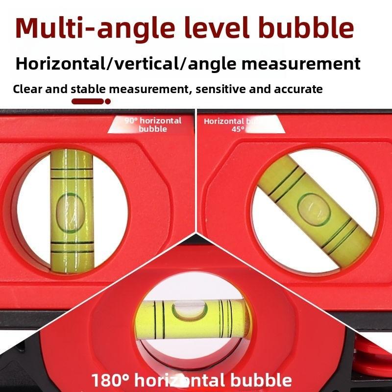 Foldable Magnetic Leveling Tool, High Precision Home Use, Anti-Fall Adjustable Plumb Bob, Ideal for Various Construction Measurement Challenges