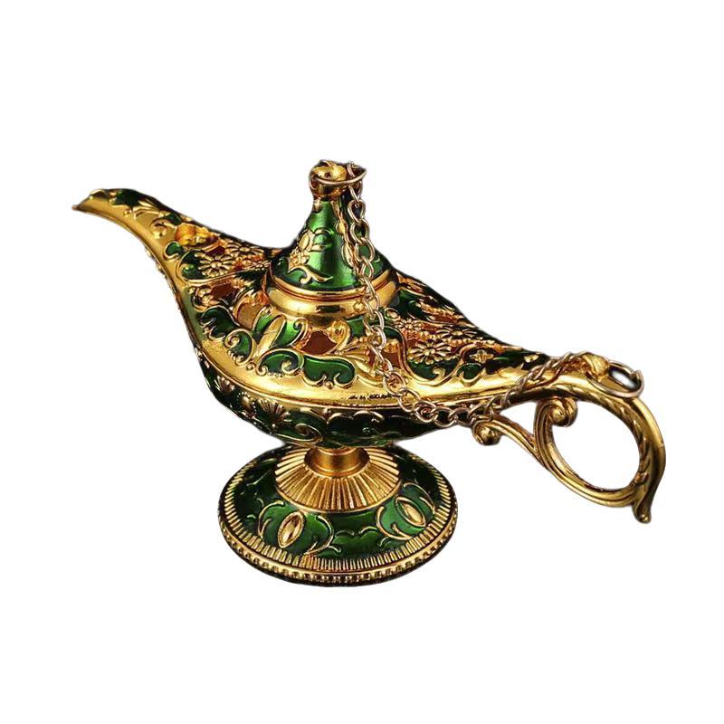 Aladdin Lamp Russian Wish Lantern, One Thousand and One Nights Blessing, Southeast Asian Style Decorative Craft, Living Room Ornament