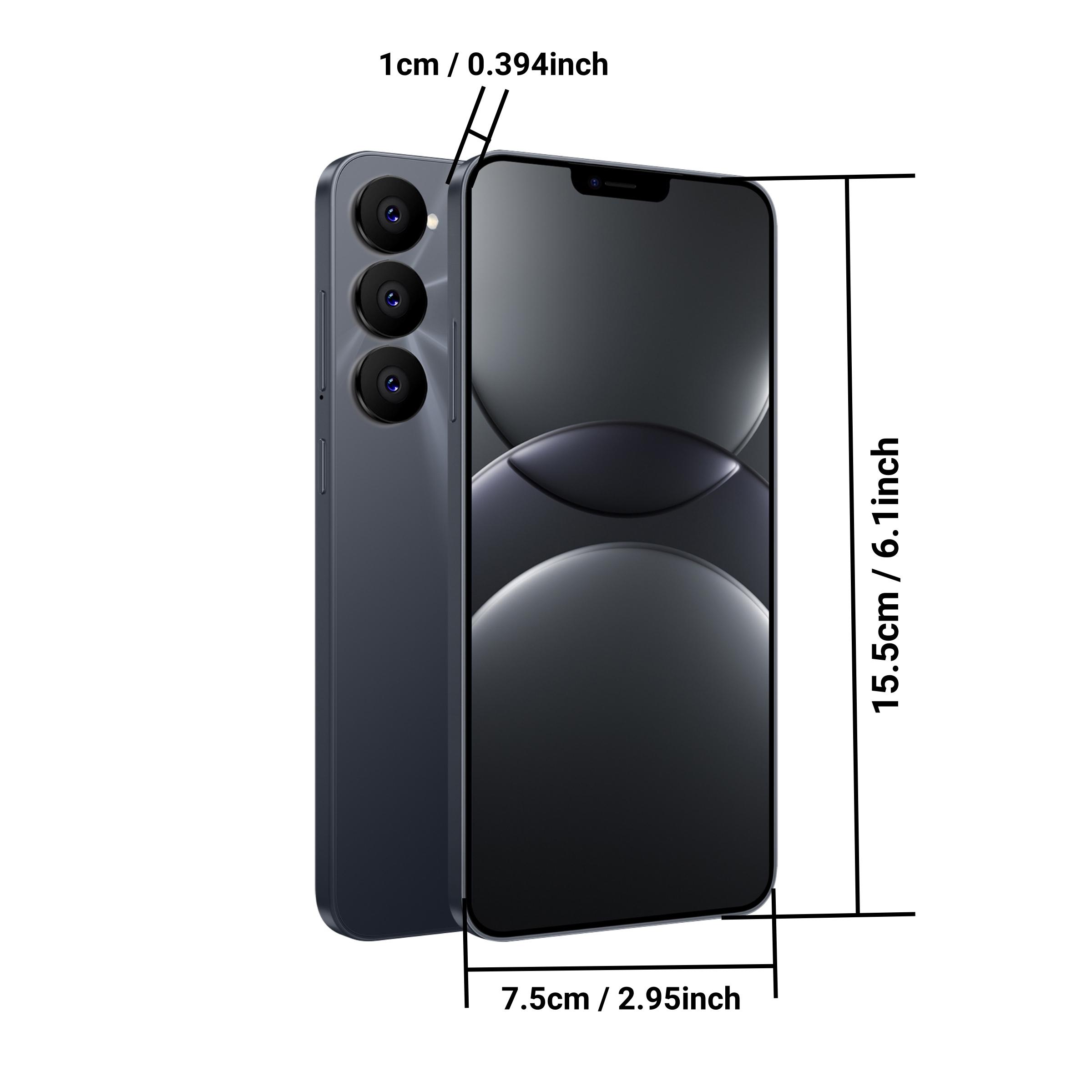 FUFFI fashionable smart phone with a 6.26-inch high-definition screen, an eight-core processor, 4GB RAM, 128GB ROM, 8MP + 16MP cameras, support for global 4G networks, dual SIM dual standby, and an Android operating system, Android Mobile Phones