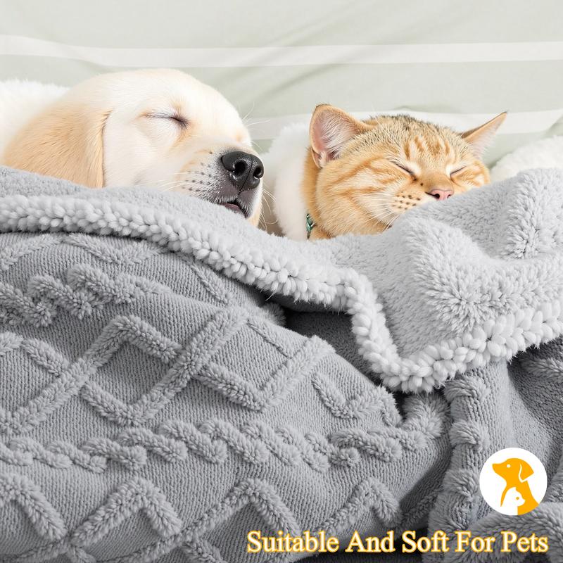 Raybee Cozy Soft Blanket for Bedroom, Luxurious Double Sided Plush Throw Blanket, Soft Comfortable Breathable Blanket, Lightweight Summer Fluffy Blanket For Couch, Bed, Travel,Camping