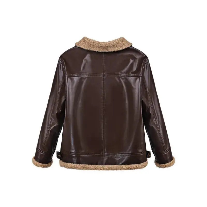 Resident Evil 4 Lyon Same Leather Jacket Game Cos Clothing Leon Kennedy Cosplay Leather Jacket Anime Game Role Play Costume