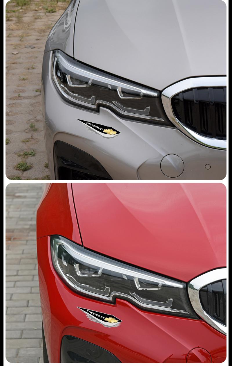 Car Body Decal Stickers Styling Emblem Accessories For Chevrolet Cruze Malibu Colorado Suburban Equinox Blazer Trax Camaro Spark Bolt Captiva Silverado Tahoe SS Impala Spin Onix Cobalt Traverse Montana