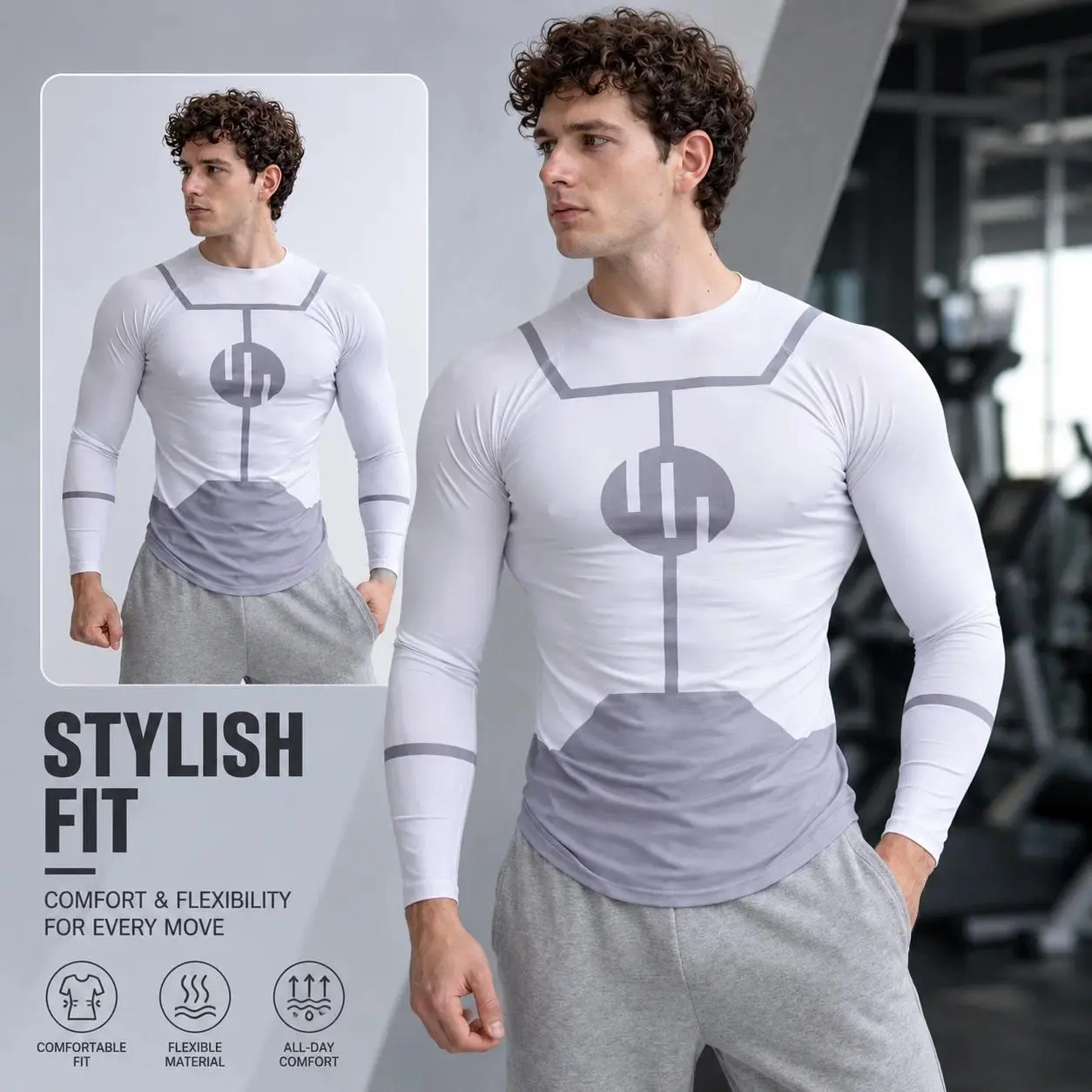 Invincible Viltrumite Cosplay Rash Guard Compression Shirt Men Women Anime BJJ MMA Gym Surf Swim Long Sleeve Sports Top