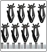 European Mount Skull Hanger, Deer Skull Wall Hooker for Hanging Deer Head, Pronghorn and Other Smaller Animals, Euro Mount Hanger with Easy Install Kit for Indoor Outdoor