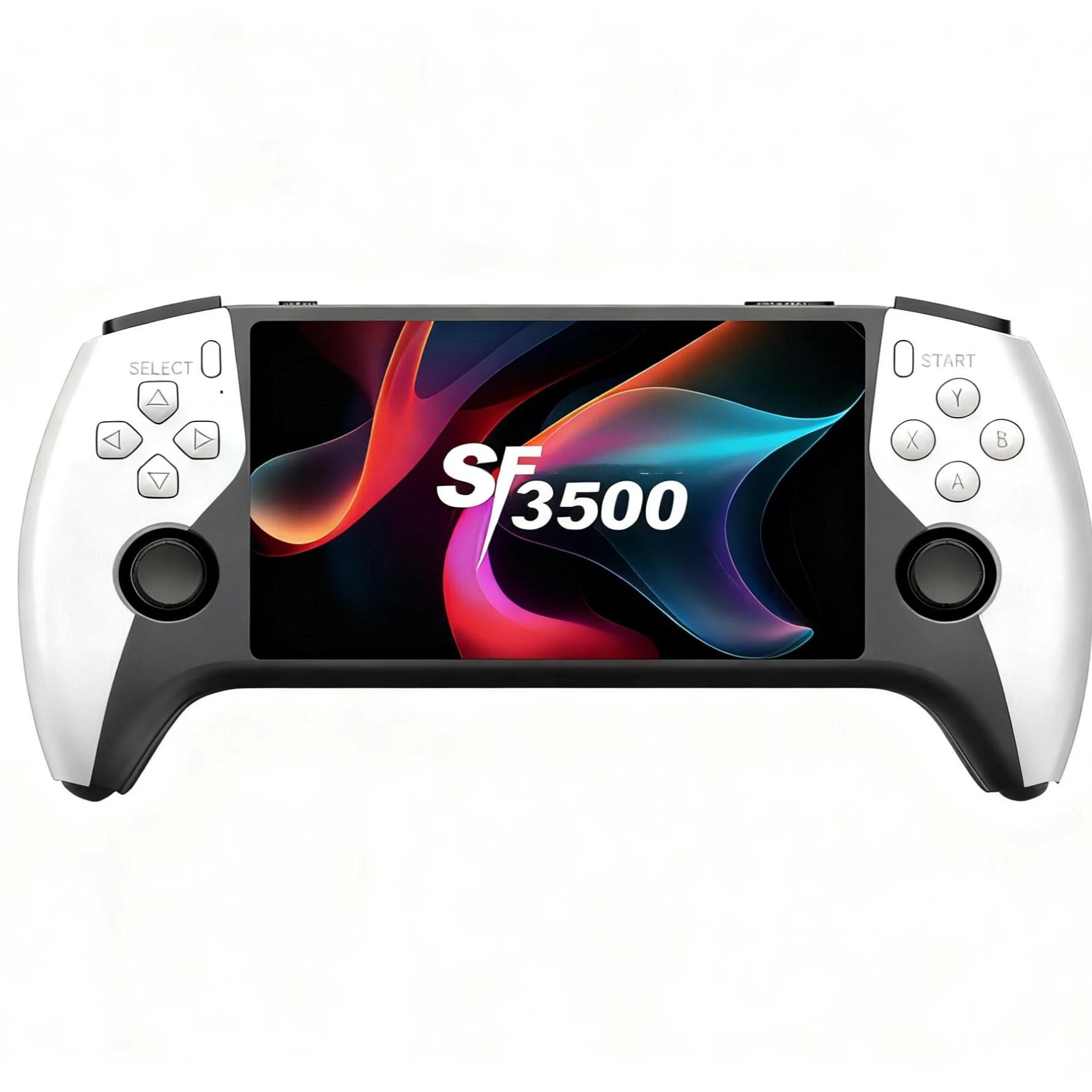 2026 New Sf3500 Handheld Game Console, Rechargeable Portable Gaming Device, Long-Lasting Battery, Ergonomic Design, Perfect Birthday Gift