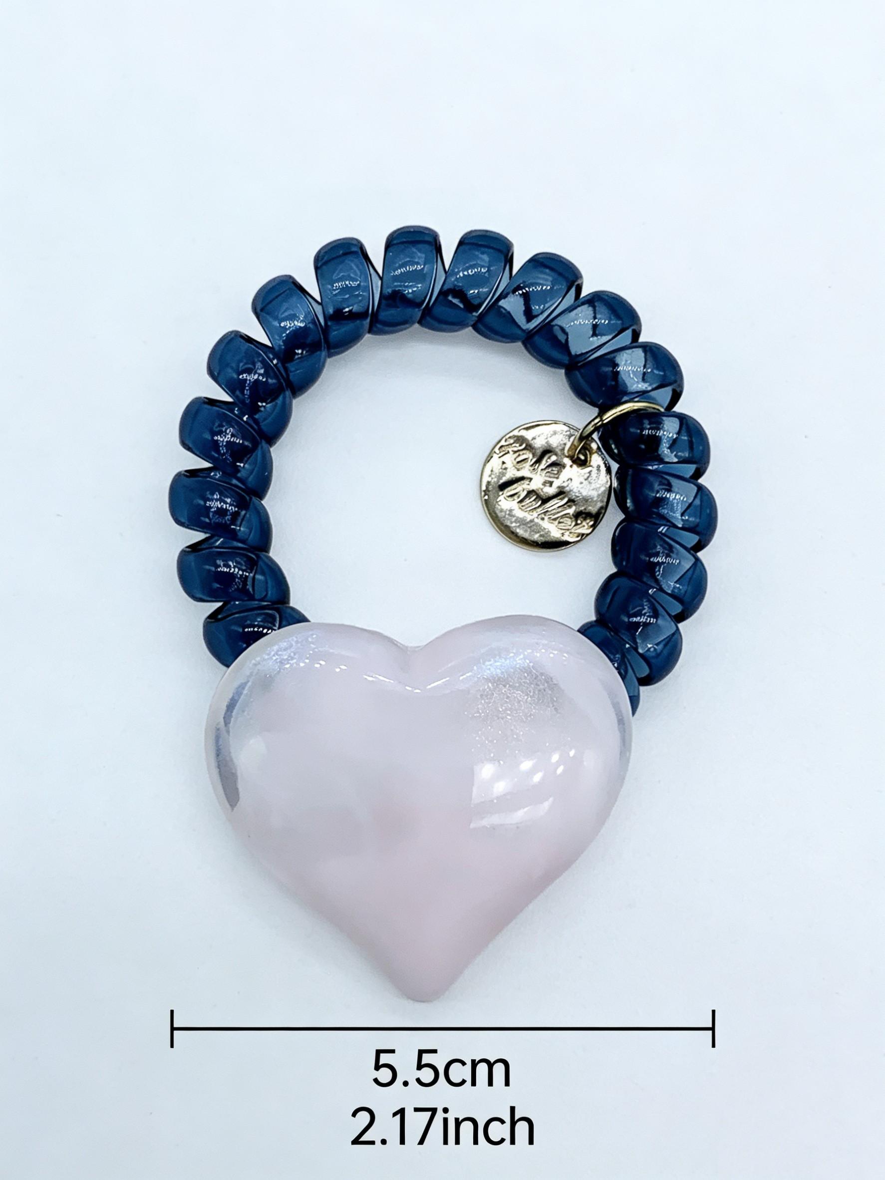 1 Piece Cute Hair Elastic Band for Women, High Stretch Durable Hair Tie, Simple New Design, Versatile Head Accessory, All Seasons