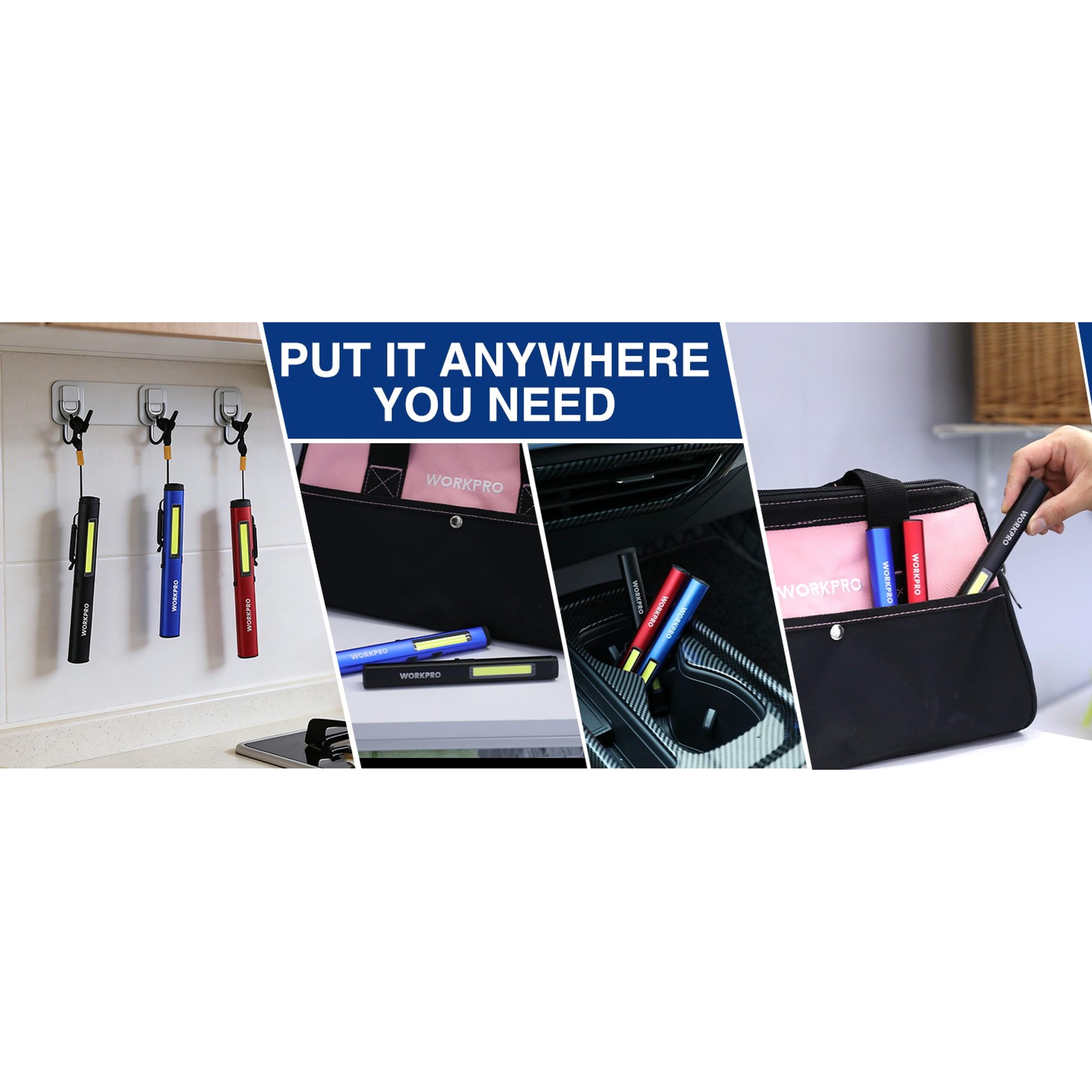 Rechargeable Pen Light, 450 Lumen LED Flashlight with UV Light, Compact Pocket Dual Light Sources for Inspection, Repair Work, and Pet Stain DetectionGift Rechargeable Pen Light, 450 Lumen LED Flashlight with UV Light, Compact Pocket Dual Light Sources for Inspection, Repair Work, and Pet Stain DetectionGift
