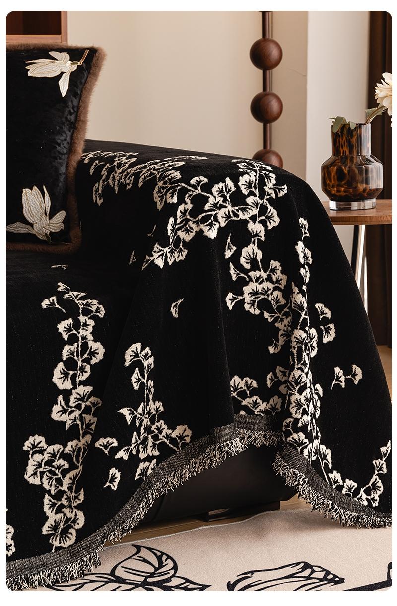 Viral Hit Vintage American Country Style Chenille Sofa Cover & Throw | Soft and Skin-Friendly, Cat Scratch Proof, Universal Home Decor for Living Room, Bedroom & Office | All-Season Pet-Friendly Sofa cover Sofa Couch Covers