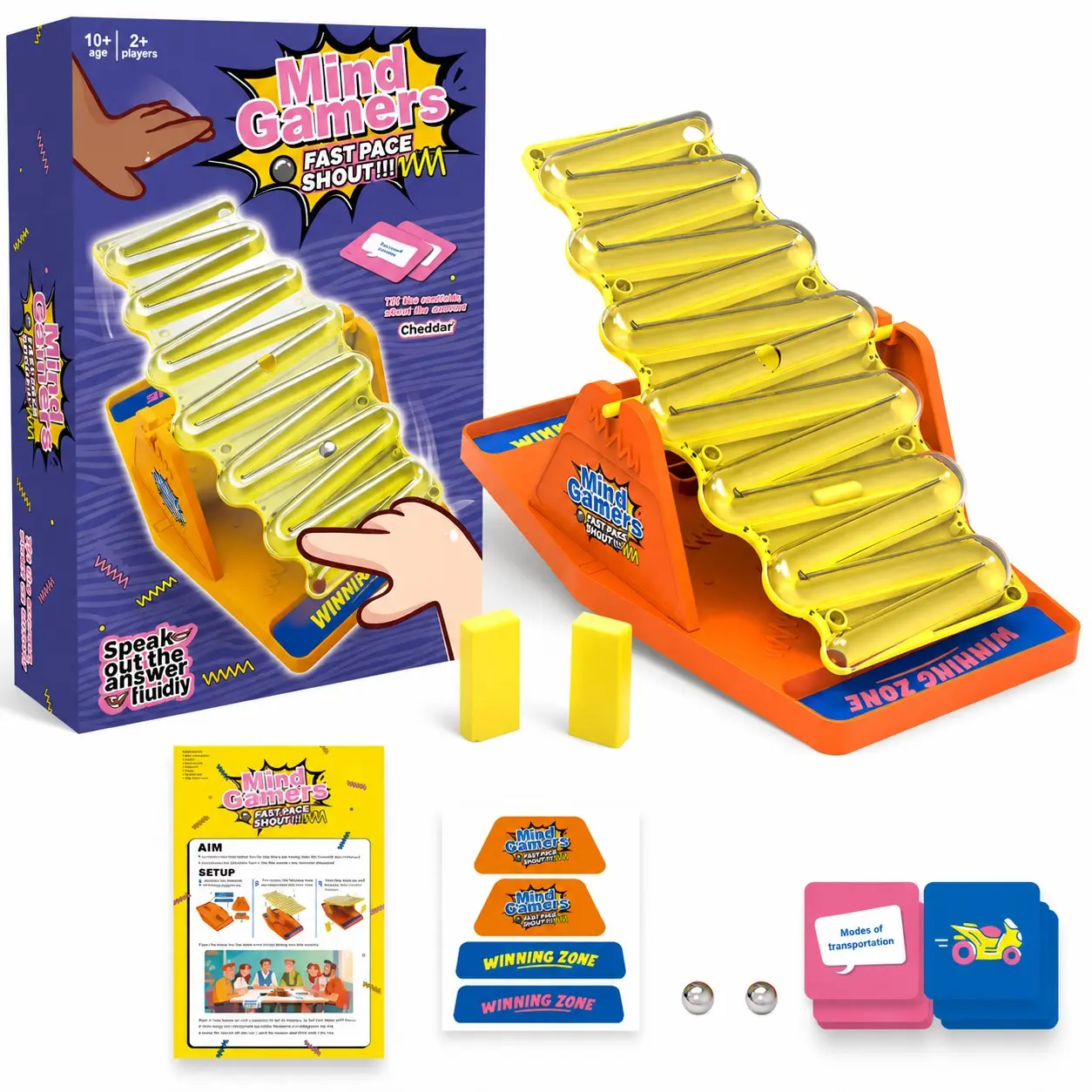 Desktop Marble Racing Game, Kids Interactive Educational Toy, Creative Track Marble Challenge, Quick Reaction Training, Party Gift for Boys and Girls