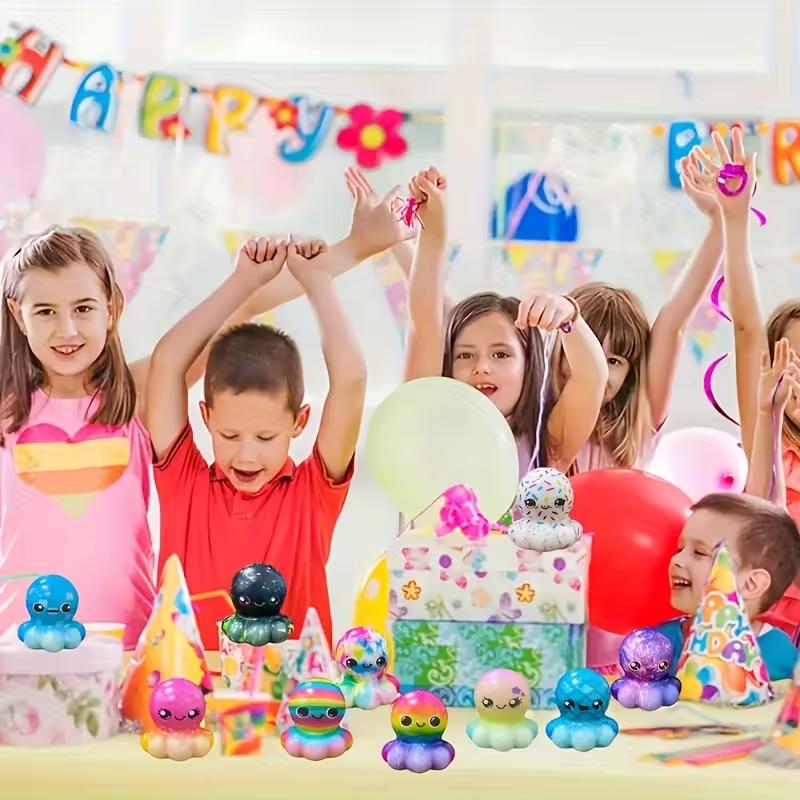 Slow Rebound Soft Plush Animal Squeeze Toys, 6/12/24pcs Bulk Pack, Party Favors, Classroom Rewards, Kids Toys, Cute Animal Dolls