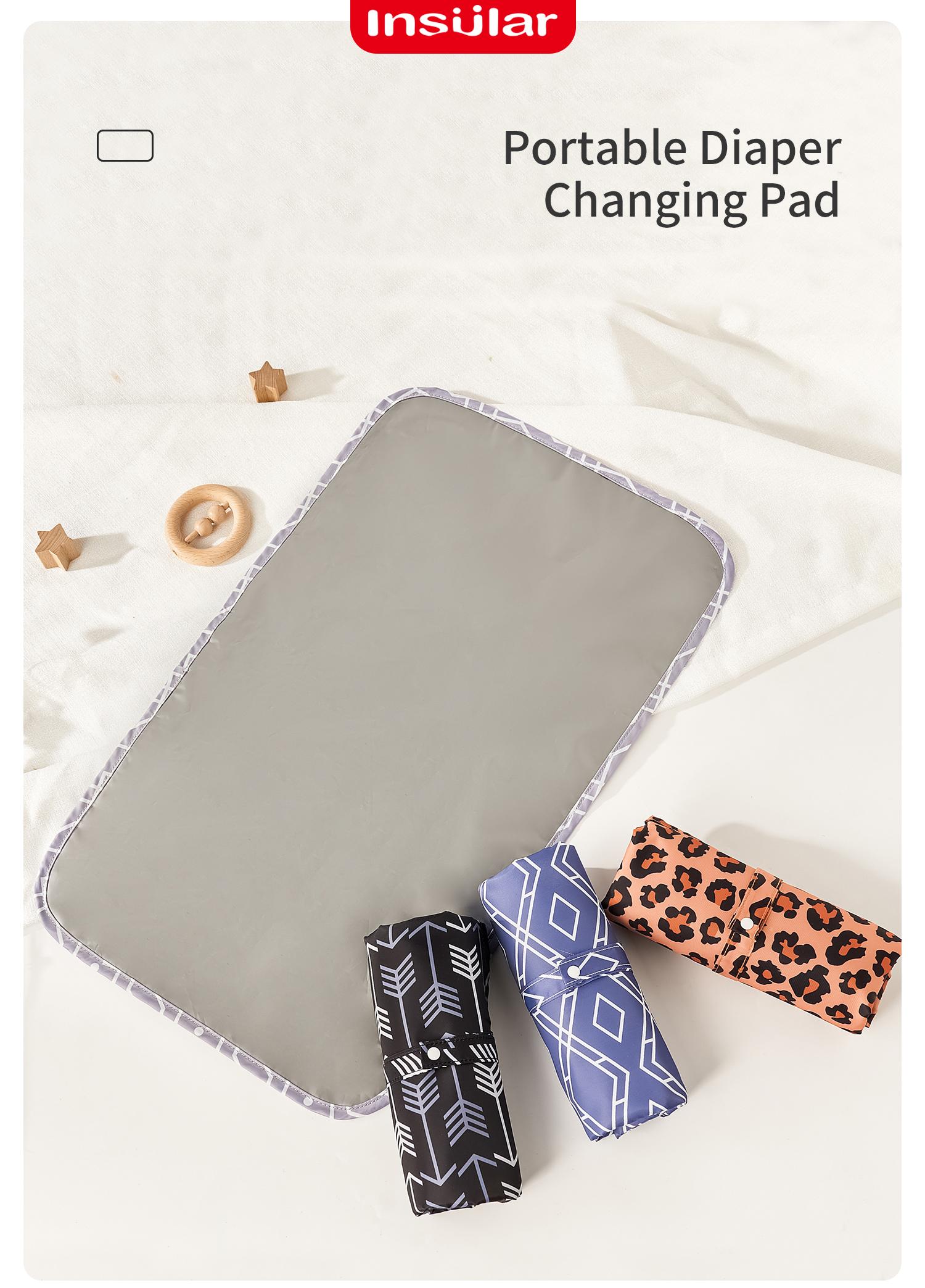 Waterproof Portable Baby Diaper Changing Pad, Multi-Functional Infant Diaper Bag, Baby Diaper Table, Waterproof Urine Mat, Multifunctional Diaper Bag