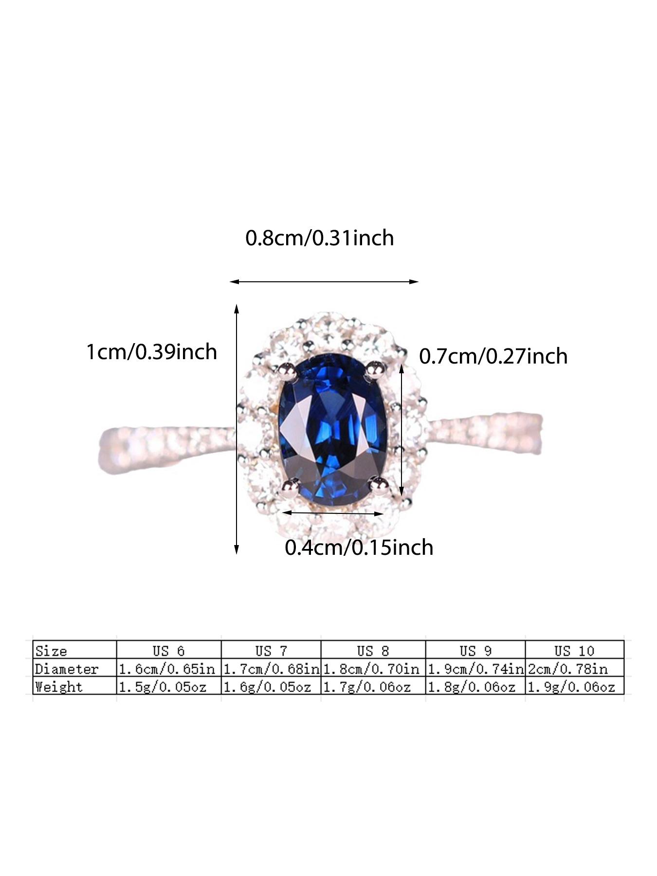 S925 Sterling Silver Luxury Fashion Elegant Synthetic Zircon Women's Ring, Fashion Jewelry for Party, Daily Clothing Decor, Trendy Jewelry for Birthday Gift