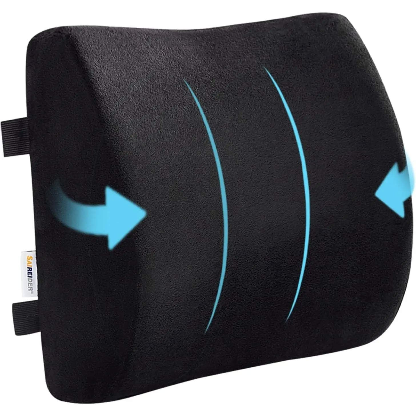 Lumbar Pillow-black