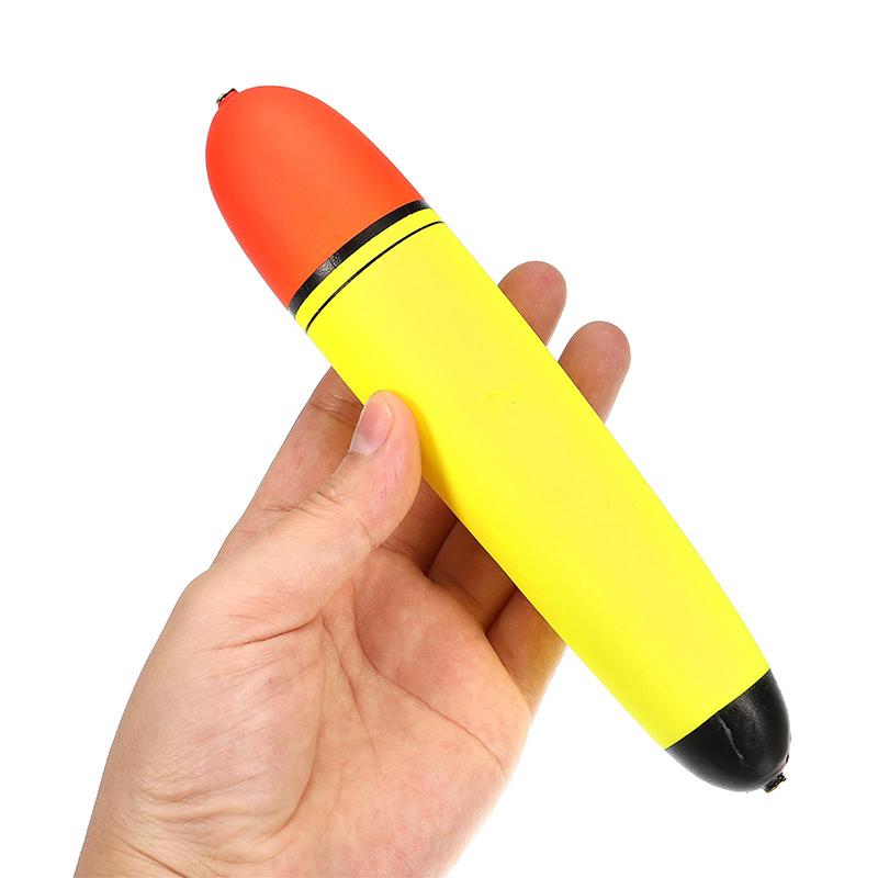 5pcs Dual Color Large Belly Floats, Sea Fishing Buoyancy Aid, Middle-Through Apo Design, Essential Angling Accessories