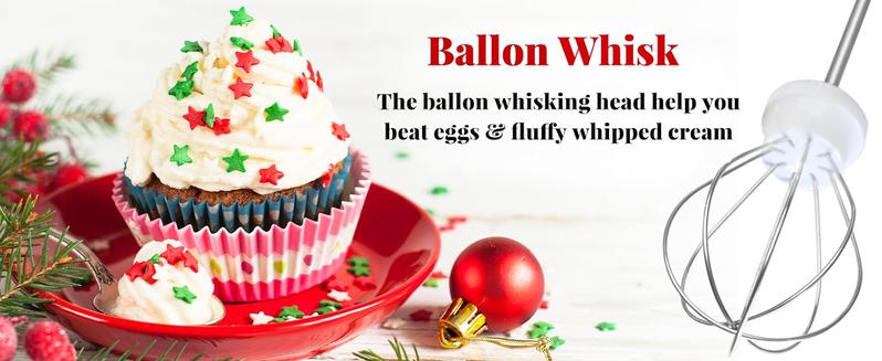 Handheld Milk Frother for Coffee, Rechargeable Electric Whisk with 3 Heads 3 Speeds Drink Mixer Foam Maker For Latte, Cappuccino, Hot Chocolate, Egg，Black Friday Online Event, Christmas Gifts