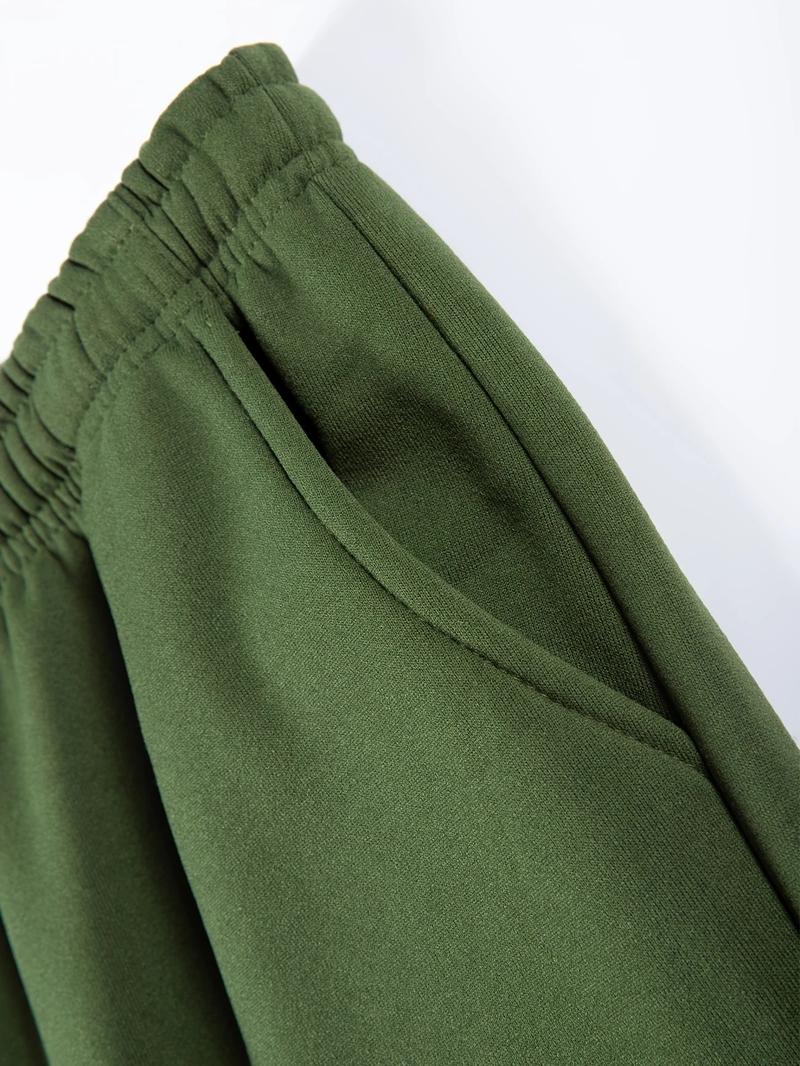 Men's autumn and winter set, including hooded sweatshirt, fashionable jacket, trendy American street style printed top and pants two-piece set Athletic Activewear Tracksuits Sportswear Athleisure Sweatsuit