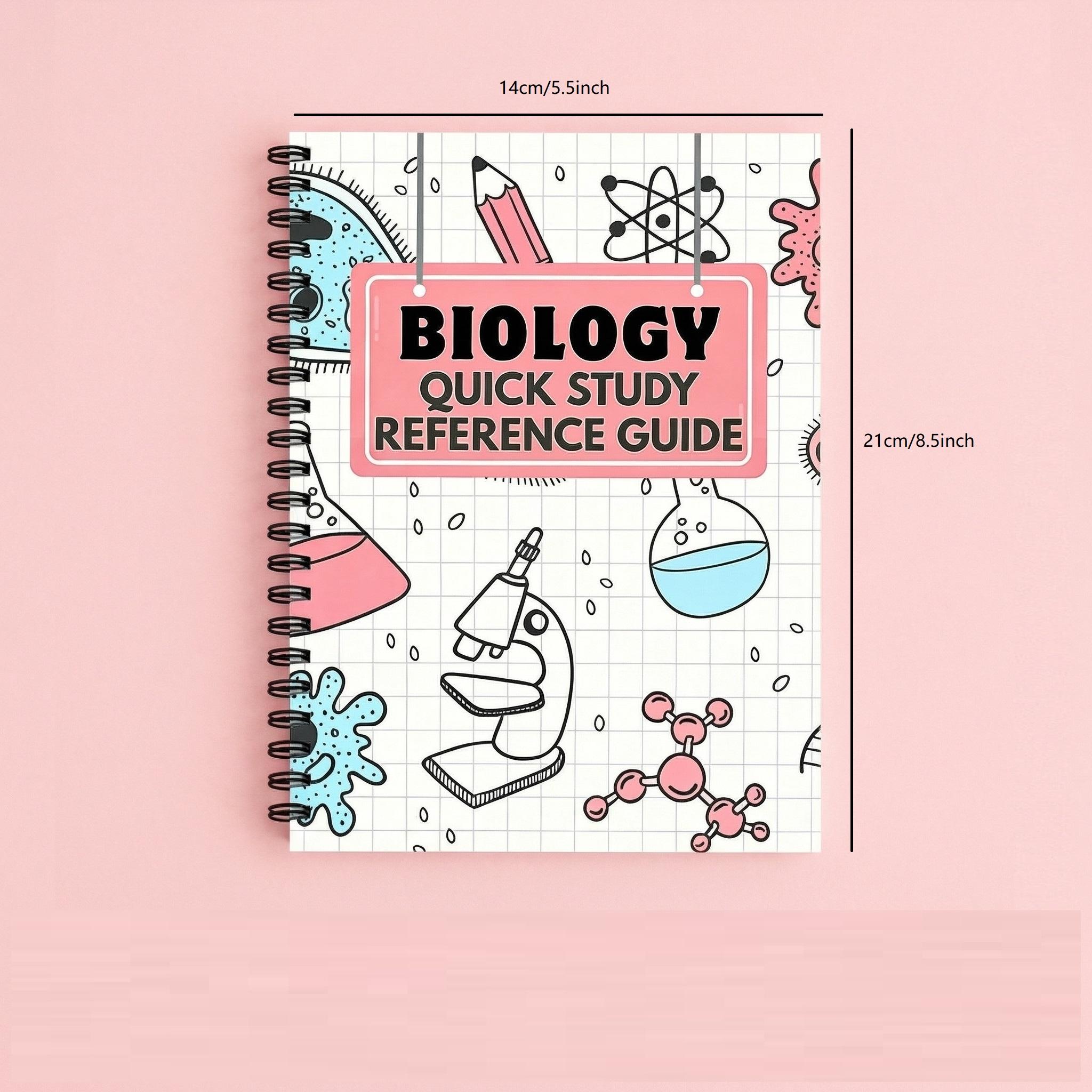 Biology Study Guide, Digital Science Notes Review Workbook, Essential for High School and University Biology Students