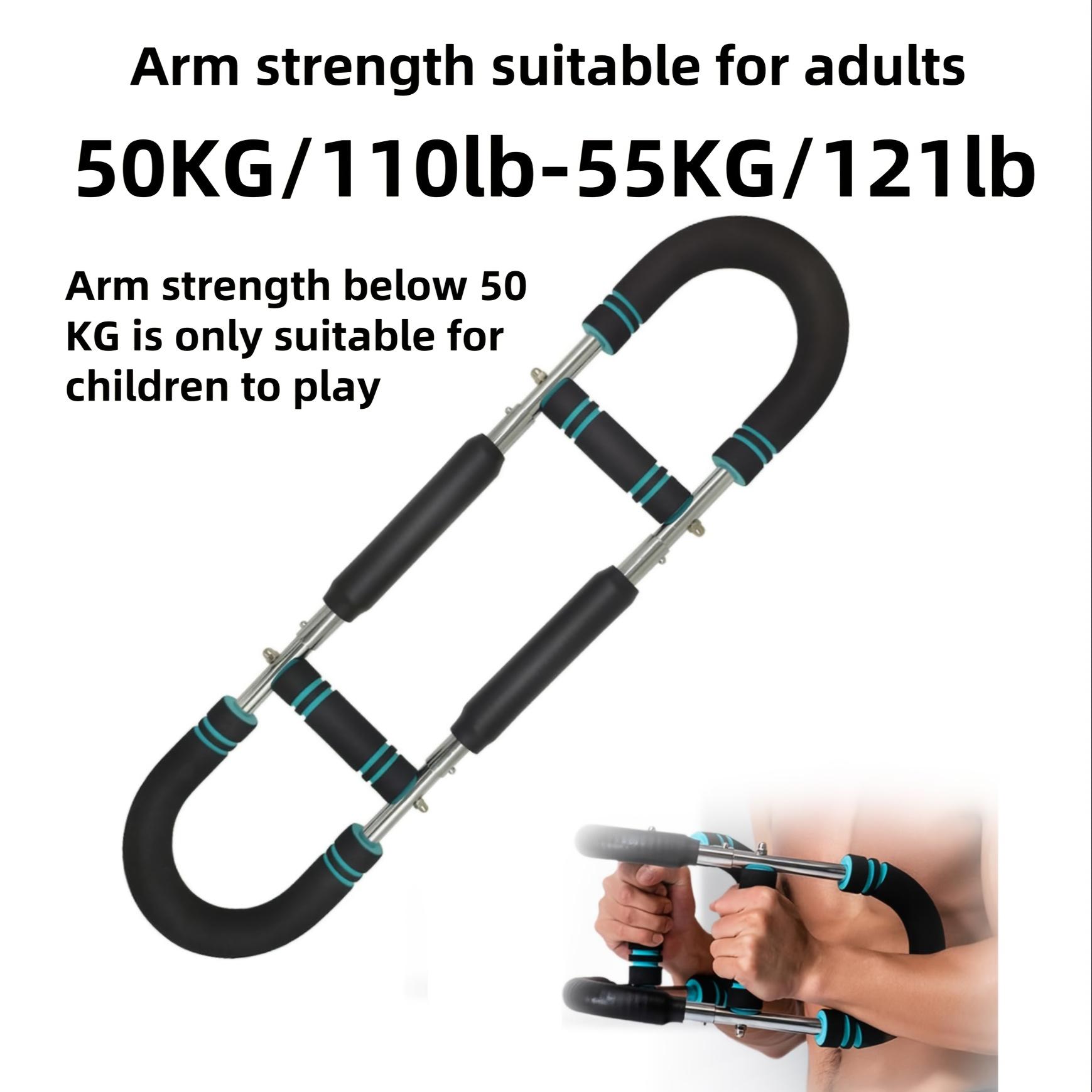 New multi-functional arm strength trainer, chest exercise equipment, arm trainer, for forearm triceps, large inner circle muscles, shoulder muscle training, arm strength 50KG/11016-55KG/1211b,