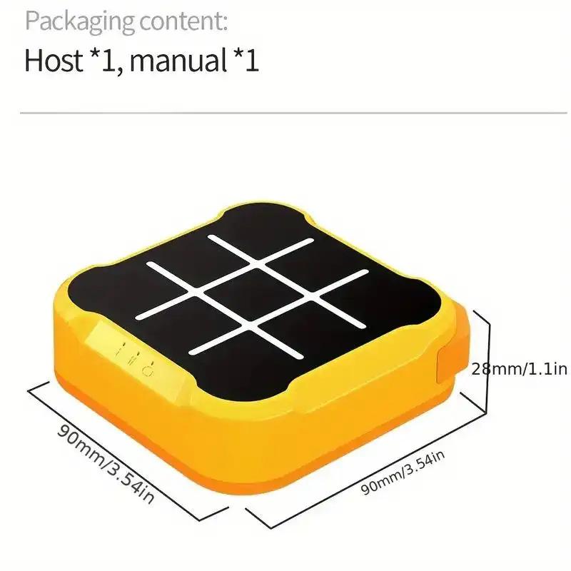 The electronic educational game Tic - Tac - Toe, the best gift, a tabletop game combining strategy and fun, made of durable ABS material, a classic interactive game, and a family entertainment item