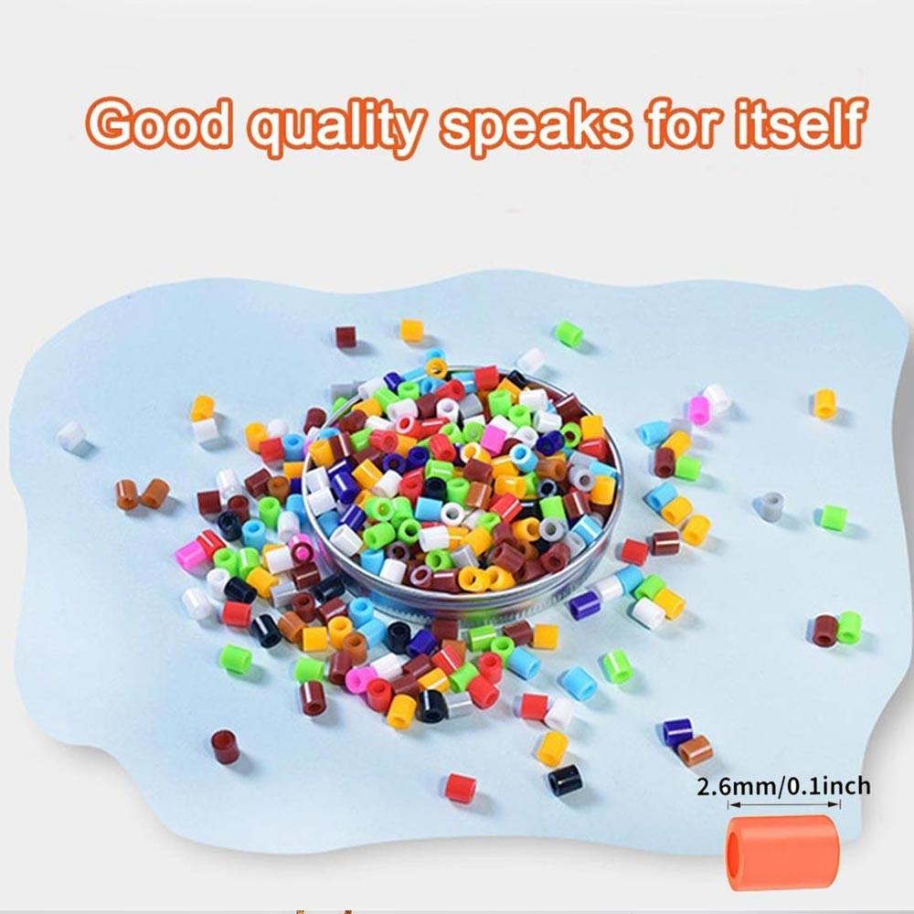 3000/5000pcs 2.6mm High Frequency Color Beads, F5 G8 F11 E11, Meltdown Bead Refill Pack, Essential Colors for Figures Trees Flowers Scenes
