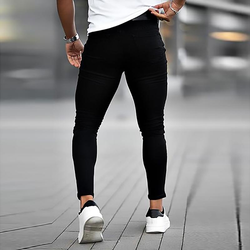 GINGTTO Men's Skinny Jeans Stretch Slim Fit Denim Pants