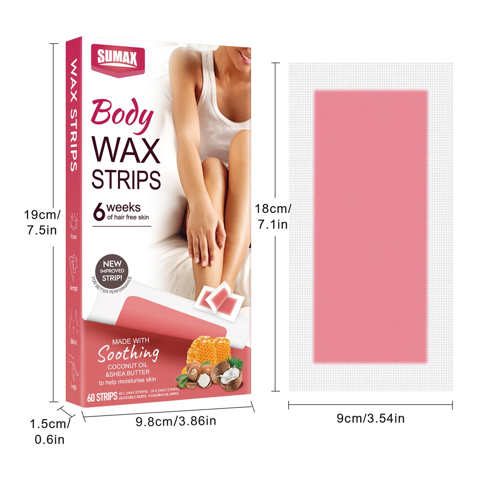 60 Counts Set,Portable Body Waxing Strips,Body Wax Strips Hair Removal,Wax Kit For Ingrown Hair Treatment,Suitable for Face,Underarms,Legs,Eyebrows,Mustaches. 60 Counts Set,Portable Body Waxing Strips,Body Wax Strips Hair Removal,Wax Kit For Ingrown Hair Treatment,Suitable for Face,Underarms,Legs,Eyebrows,Mustaches.