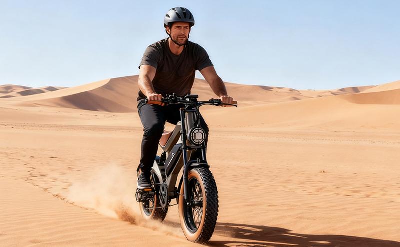 DYU M20 All Terrain Electric Bike 1500W Motor 873.6Wh Battery 100 Miles Range Dual Hydraulic Brakes 20X4.0" Tires