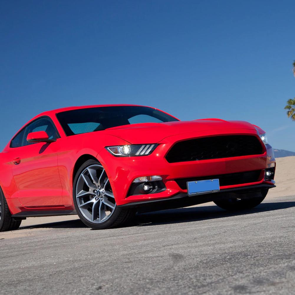 1pc No Drilling Required Front Bumper License Plate Mount Bracket Relocator Holder Kit For Ford Mustang 2015-2023 Car Accessories