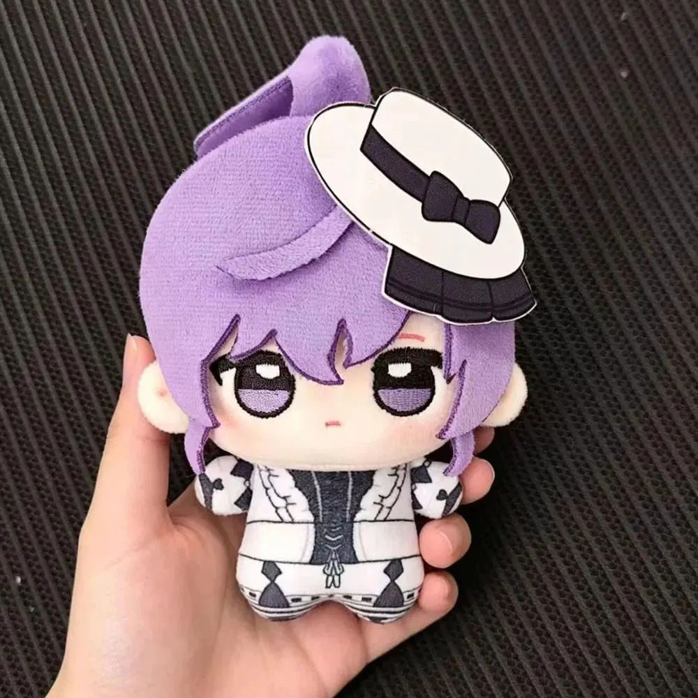 10CM Cute Asahina Mafuyu Plush Doll Cartoon Pendant Backpack Anime Project SEKAI Stuffed Toys  Gift