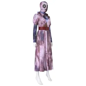 Scary Zombie Cosplay Costume Witch Horror Scarecrow Halloween for Woman Disguise Adult Vampire Outfit Fantasia Carnival Dress