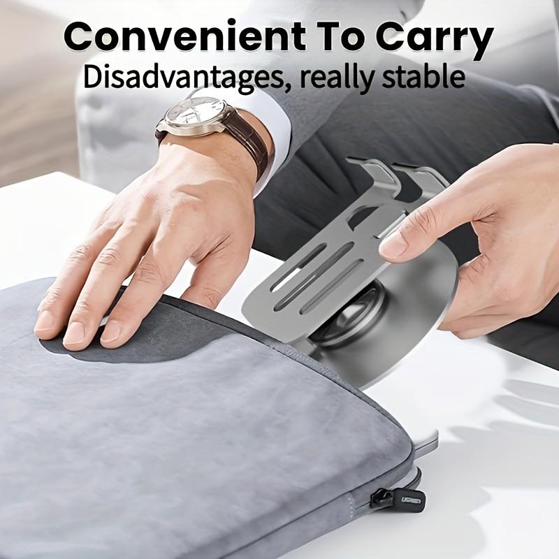 Metal Phone Stand, 360° Rotating Foldable Adjustable Desktop Holder, Non-Car Mount for Live Streaming & Tiktok, Single Pack