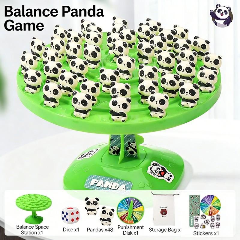 Panda Balance Tree Focus and Coordination Training Toy, High-Quality Educational Puzzle for Kids, Hand-Brain Skill Development