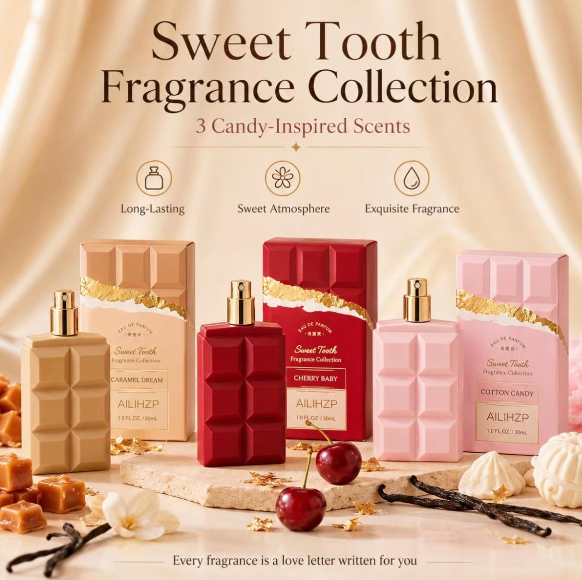 Chocolate Perfume 30ML, Sweet Food Scent, Aromatic Chic Gourmand, Warm Caramel & Soft Musk, Long-Lasting Luxury Eau De Toilette, Alluring & Seductive Caramel Fragrances, Gourmet Caramel Fragrance