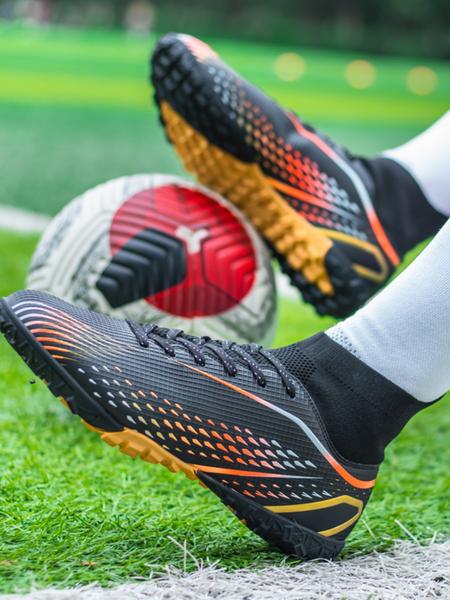 Professional Soccer Shoes for Men & Women, Anti-Slip Wear-Resistant Indoor Outdoor Training Competition Footwear, Long Studs Ag TF Design, Football Field Boots Professional Soccer Shoes for Men & Women, Anti-Slip Wear-Resistant Indoor Outdoor Training Competition Footwear, Long Studs Ag TF Design, Football Field Boots