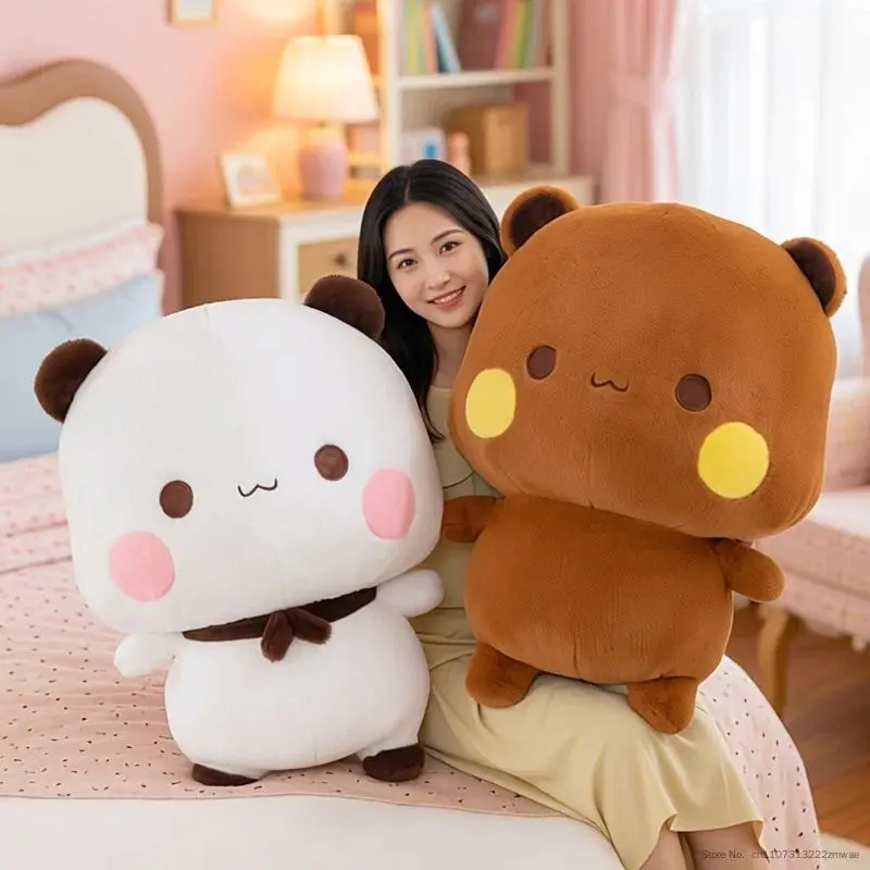 2026 New hot item    35cm Panda Bubu And Yier Plush Toy，Official Original Cute Panda Bubu And Dudu Anime Popular Plush Doll Birthday Gift