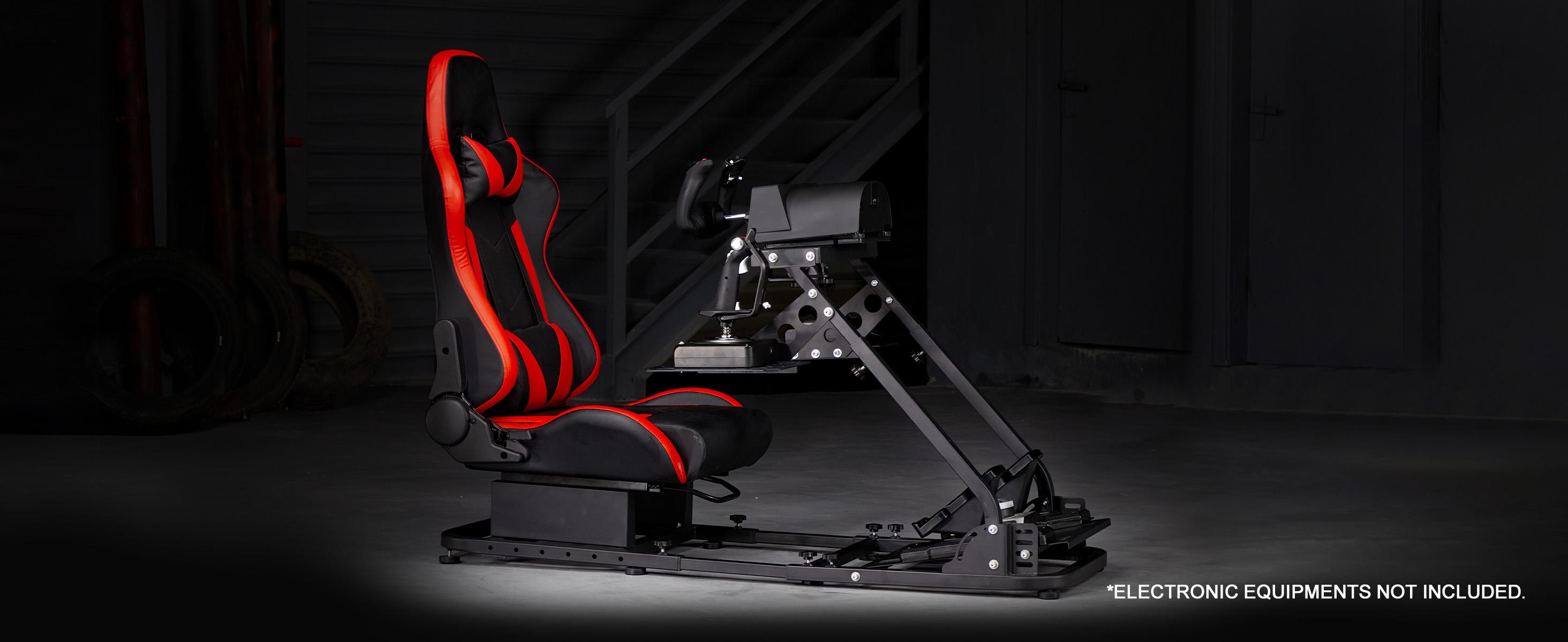 Dardoo Flight Simulator Cockpit with Seat Adjustable Fit G920 G29.Not Include Wheel Handbrake Shifter and Pedals Dardoo Flight Simulator Cockpit with Seat Adjustable Fit G920 G29.Not Include Wheel Handbrake Shifter and Pedals