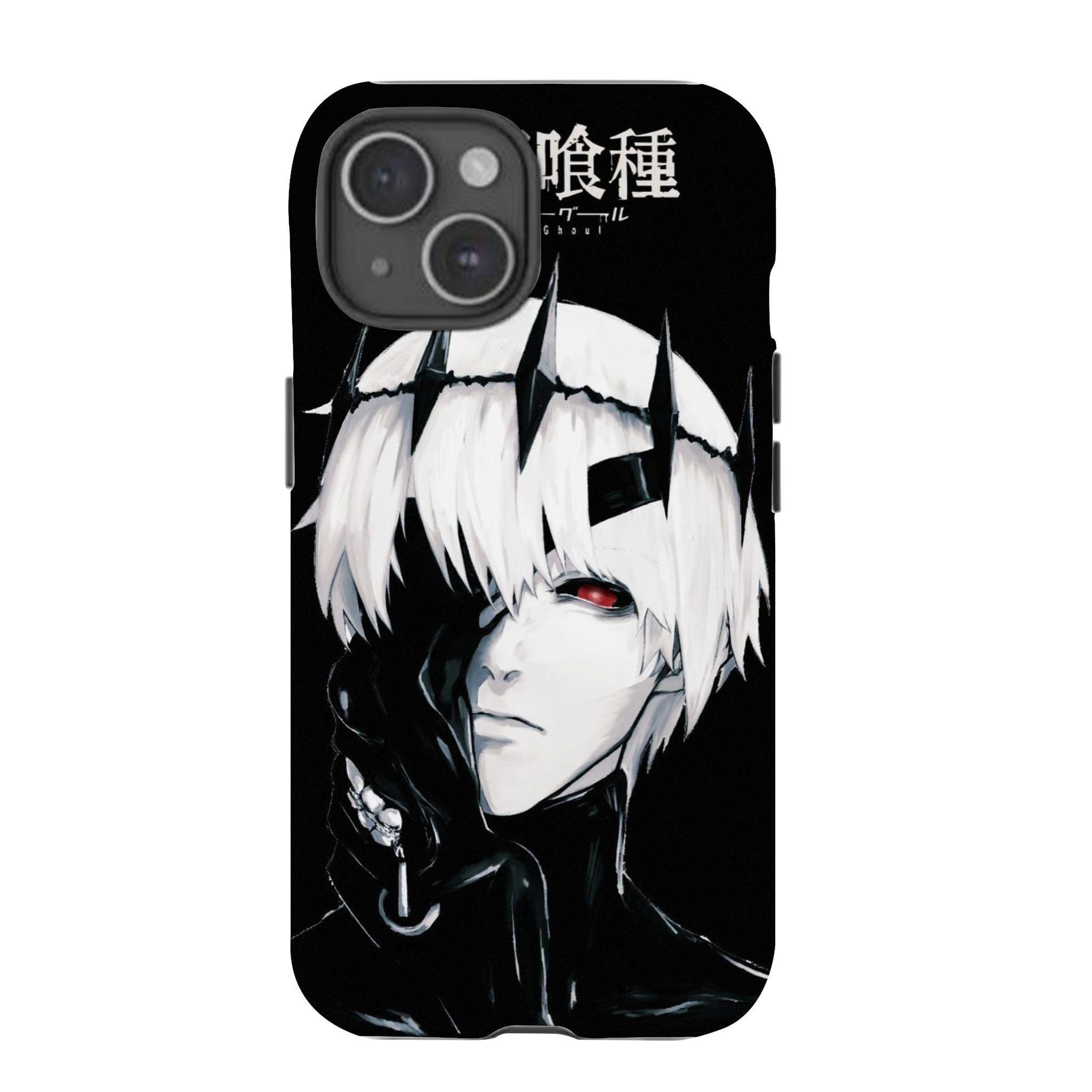 Tokyo Ghoul Double-layer durable phone Cases For iPhone 17 16 15 14 13 12 Promax Pro Plus, hard shell protection ,Unique design,best Gift