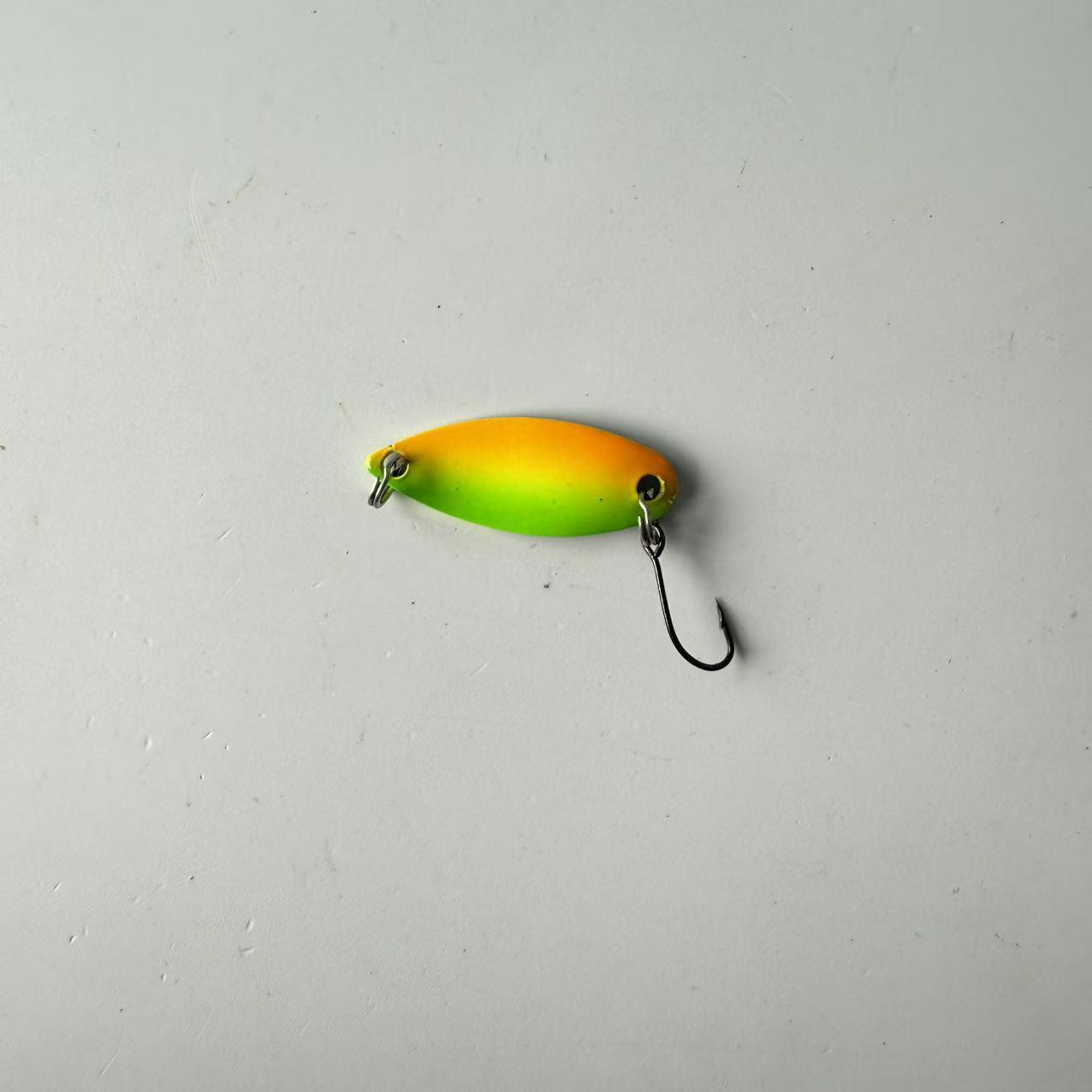 Replica of a Famous Brand, Bestseller, 1 Piece, Micro-Object Mouth Copper Colored Metal UV Glow Focusing on Walleye Bait, Suitable for Freshwater and Saltwater Fishing Accessories, Fishing Gear, and Supplies