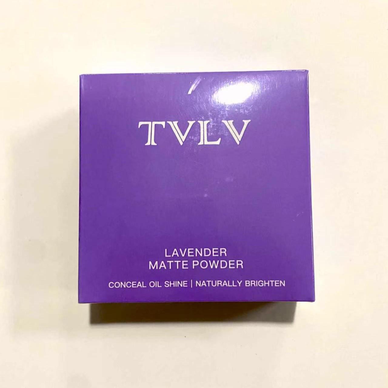 Lavender set makeup powder, light mist, invisible pores, oil control, non sticking powder, waterproof, durable concealer, set makeup powder, suitable for daily use, party use