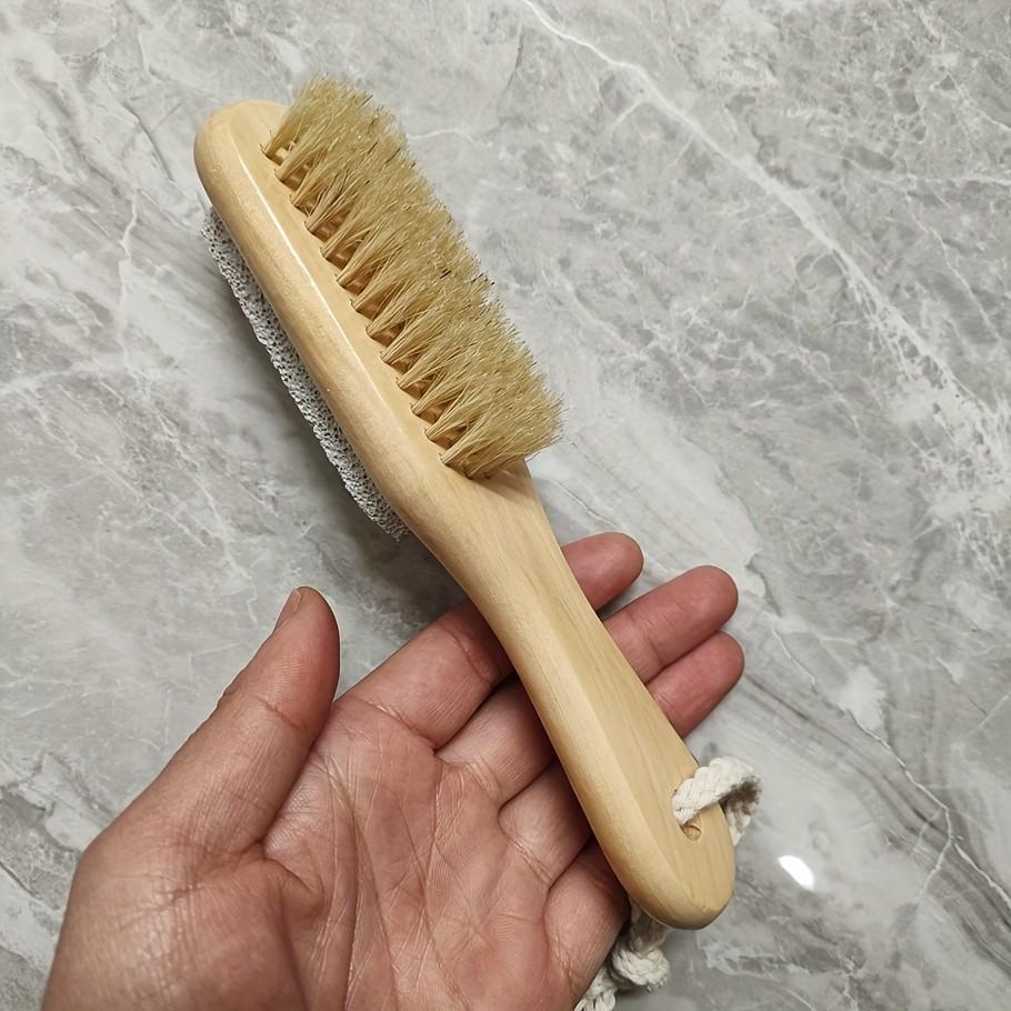 Foot File Dead Skin Remover Brush, Washable Multi-Functional Foot Exfoliator, Heel Scrubber Tool, Anti-Irritation Callus Remover