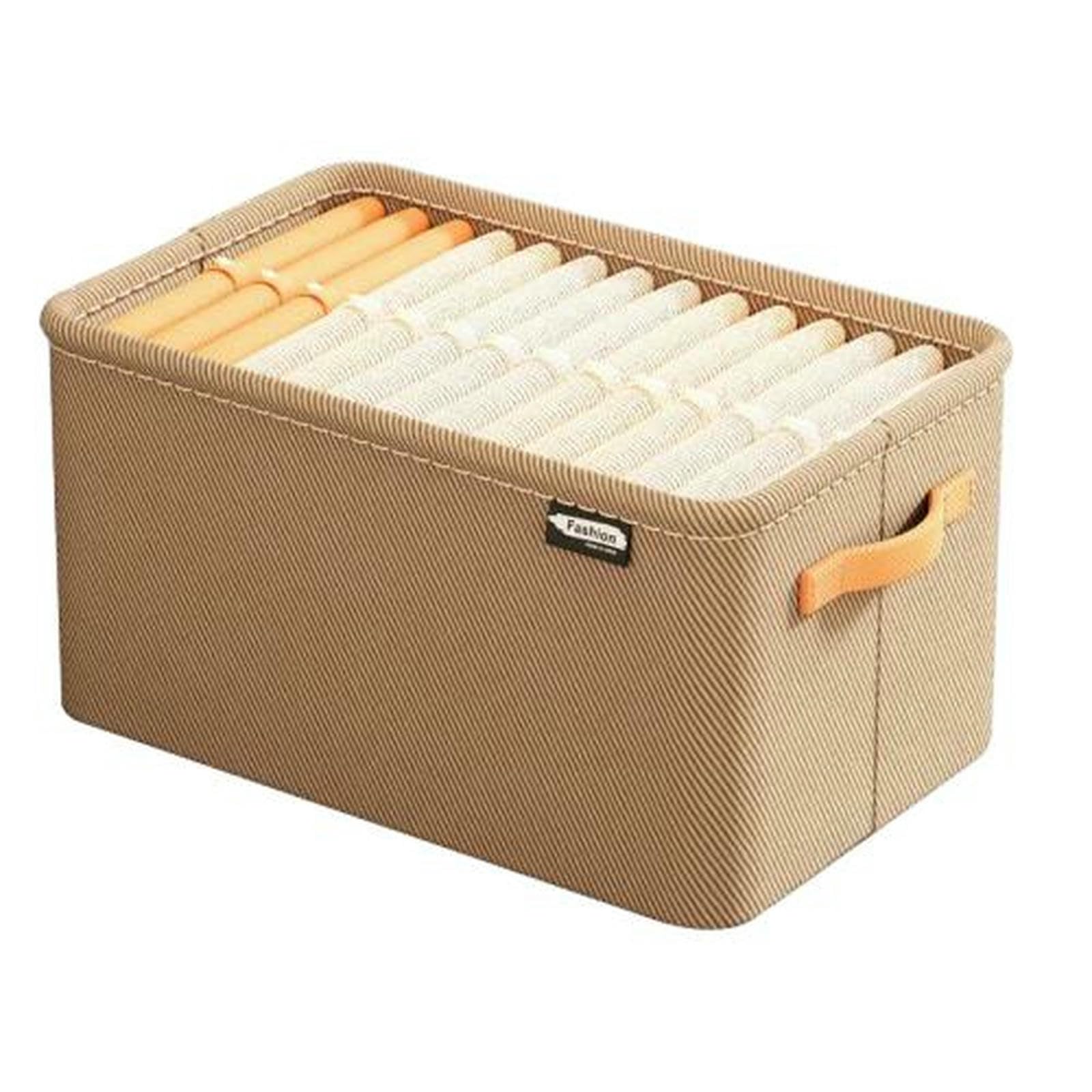 Foldable Fabric Closet Organizer, 2/4/6/8 Pieces, Drawer-Style Storage Containers, Ideal for Seasonal Clothing Storage, Clothes Storage Box
