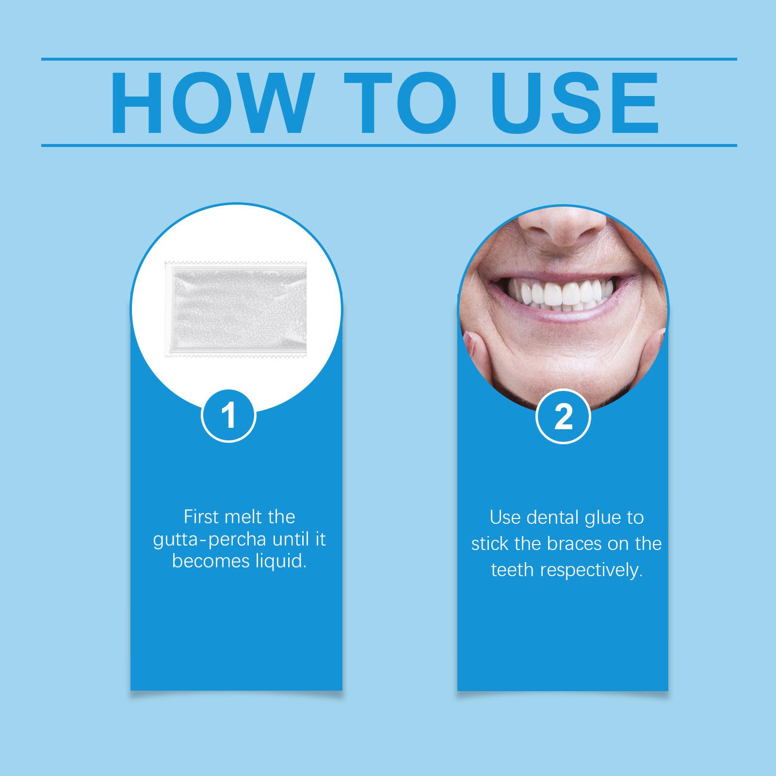 Oralhoe Teeth Veneers Kit, Enhance Your Smile with Natural Looking Dental Veneer Set, Easy DIY Tooth Whitening Solution